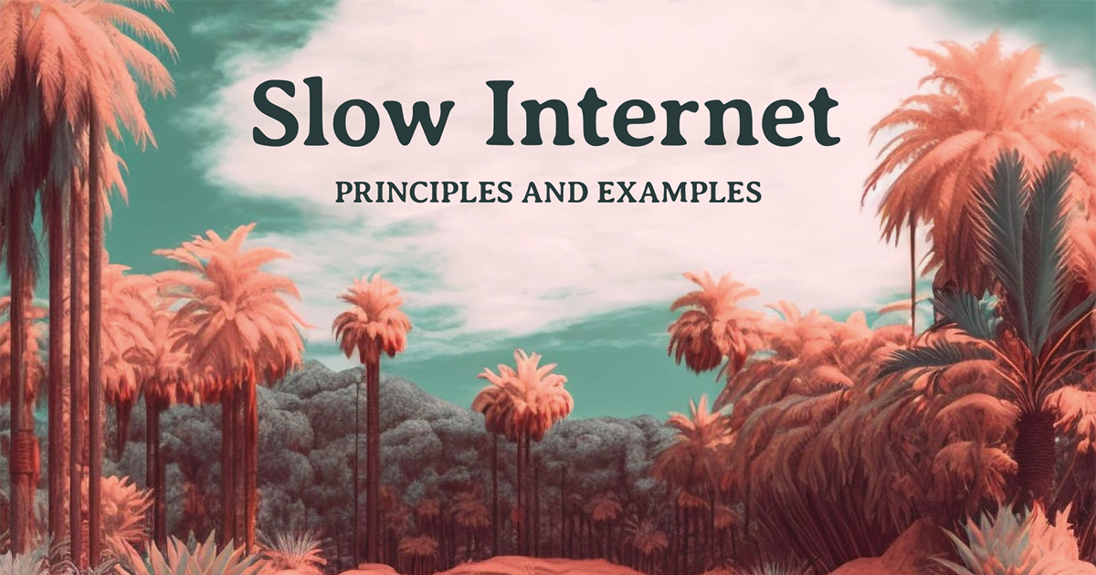 Image showcasing Adoption — Slow Internet